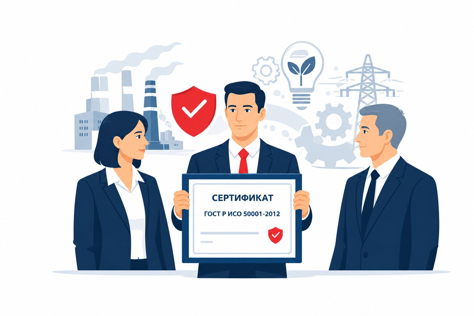Оформление сертификата ГОСТ Р ИСО 50001-2012 в Хабаровске и по всему Хабаровскому краю