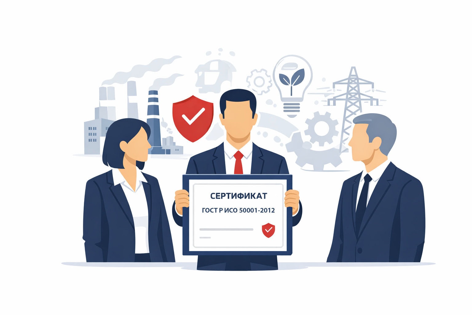 Оформление сертификата ГОСТ Р ИСО 50001-2012 в Хабаровске и по всему Хабаровскому краю