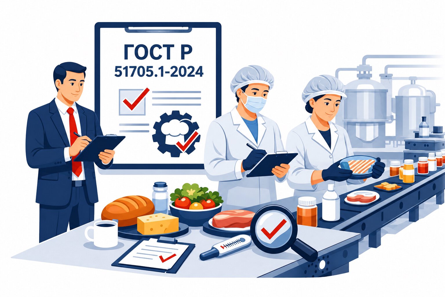 Оформление ГОСТ Р 51705.1 2024 ХАССП в Хабаровске