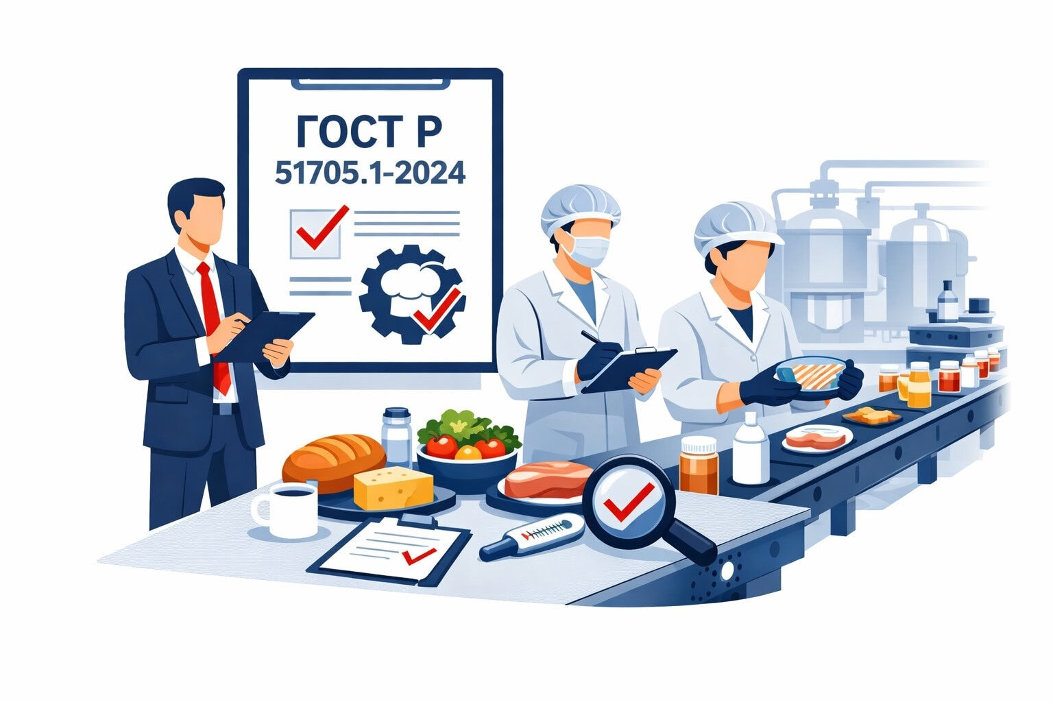 Оформление ГОСТ Р 51705.1 2024 ХАССП в Хабаровске